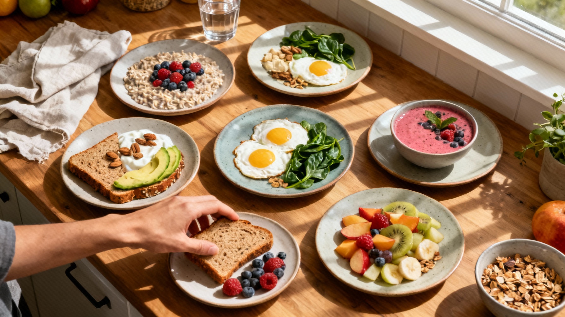 7 petits-déjeuners équilibrés pour bien commencer la journée