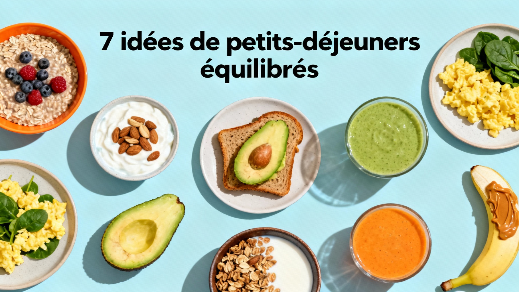 7 idées de petits-déjeuners équilibrés
