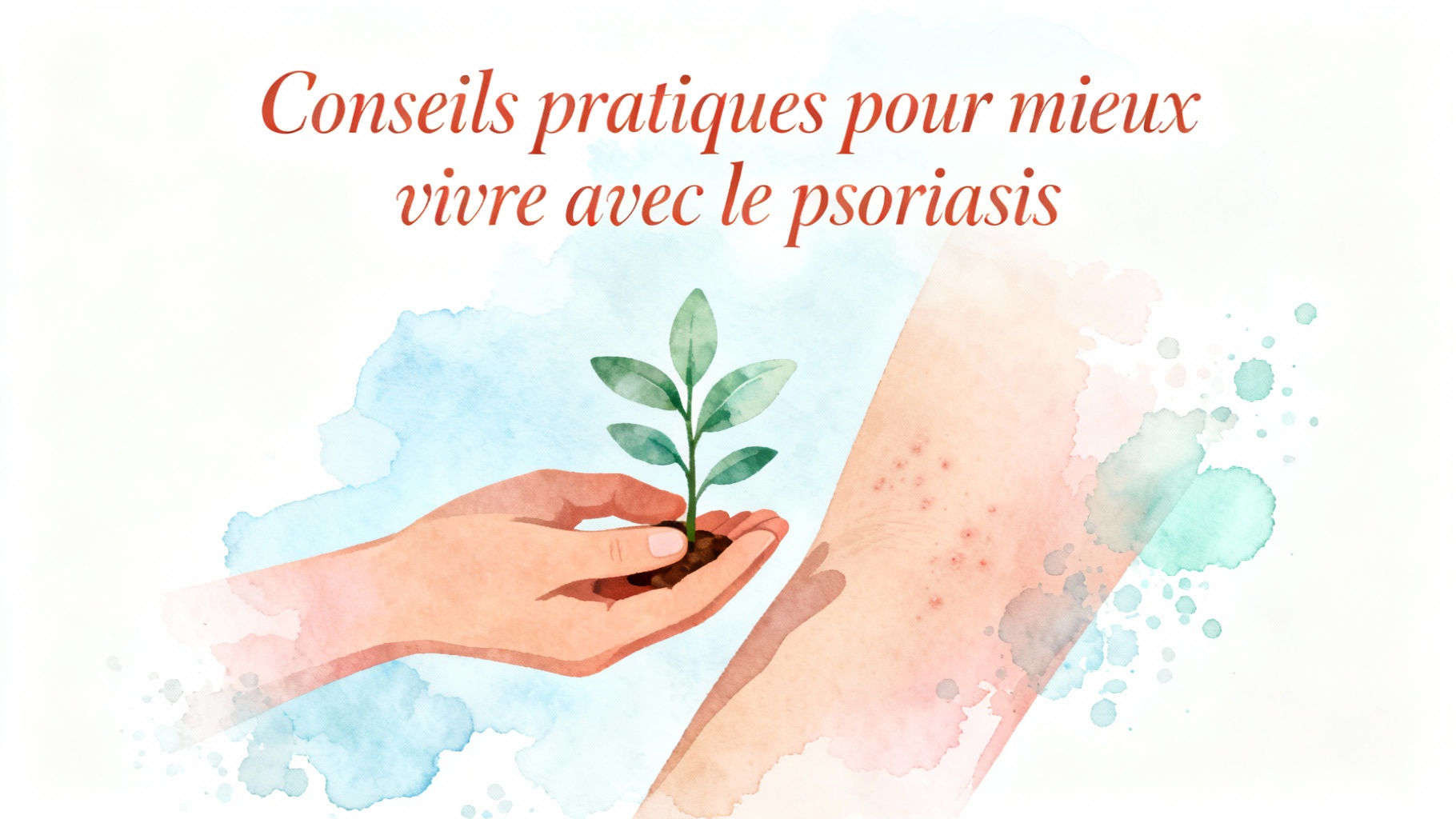 Conseils pratiques pour mieux vivre avec le psoriasis
