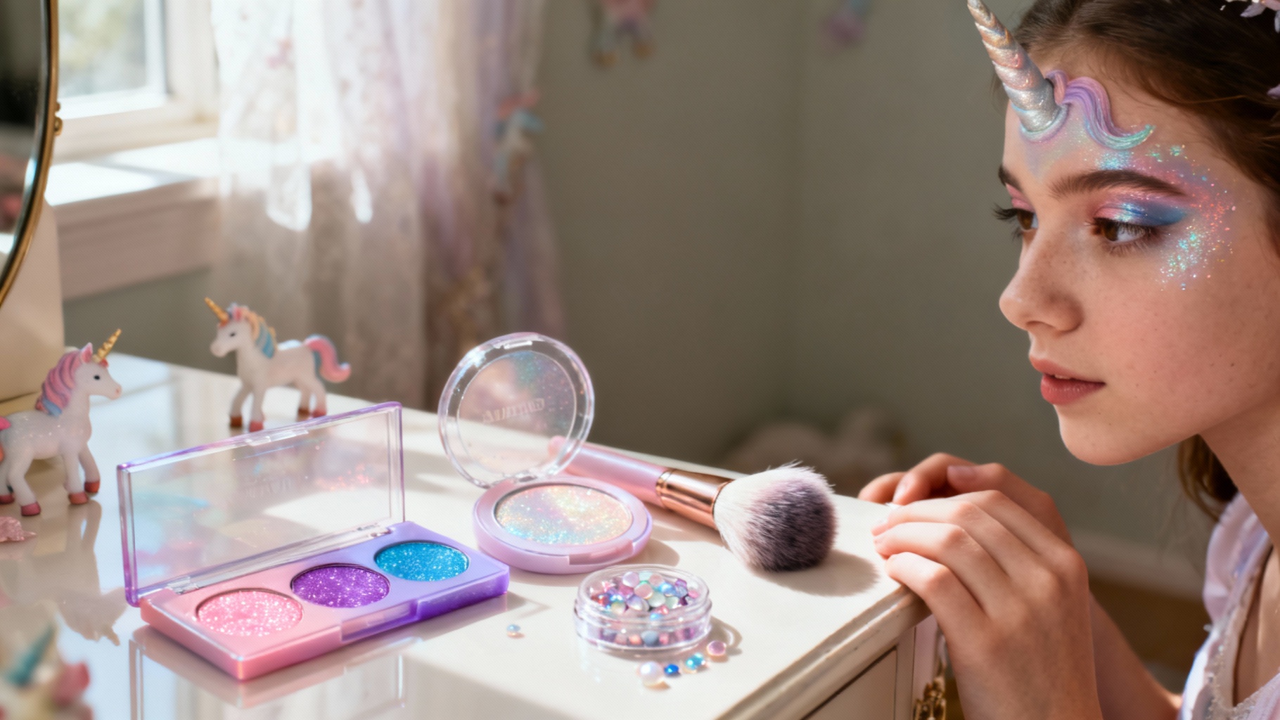 Comment réaliser un maquillage licorne facile et coloré