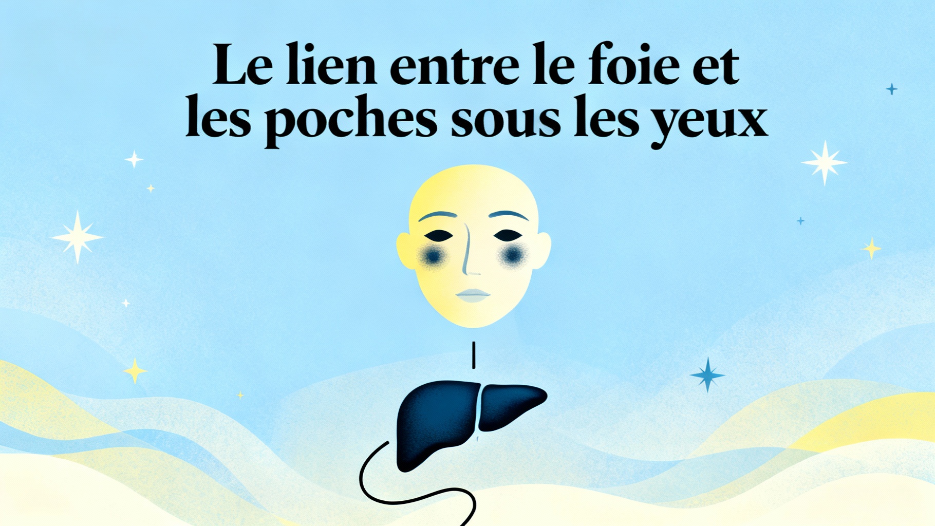 Le lien entre le foie et les poches sous les yeux