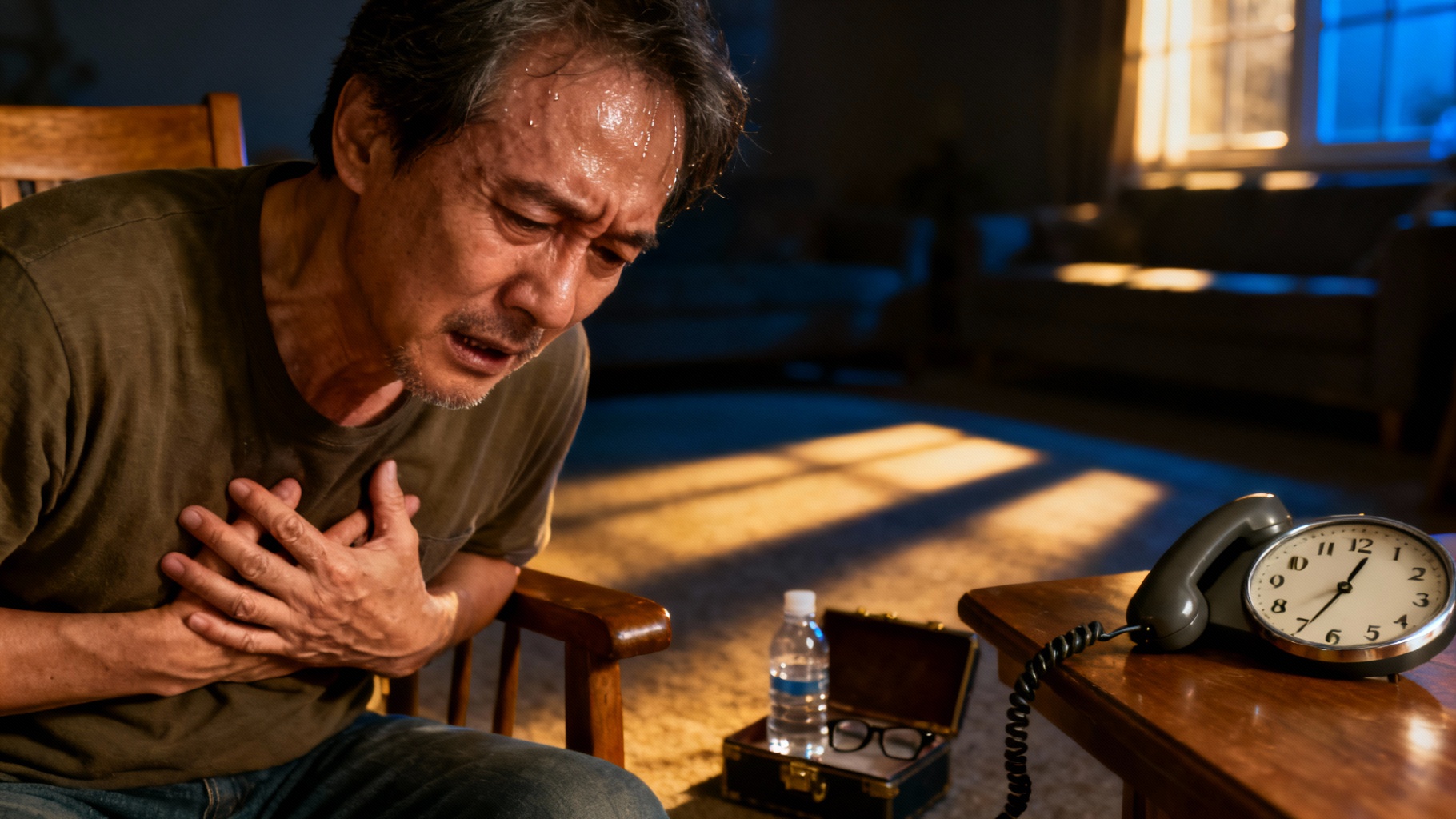 Symptômes d'une crise cardiaque : combien de temps avant l'alerte ?