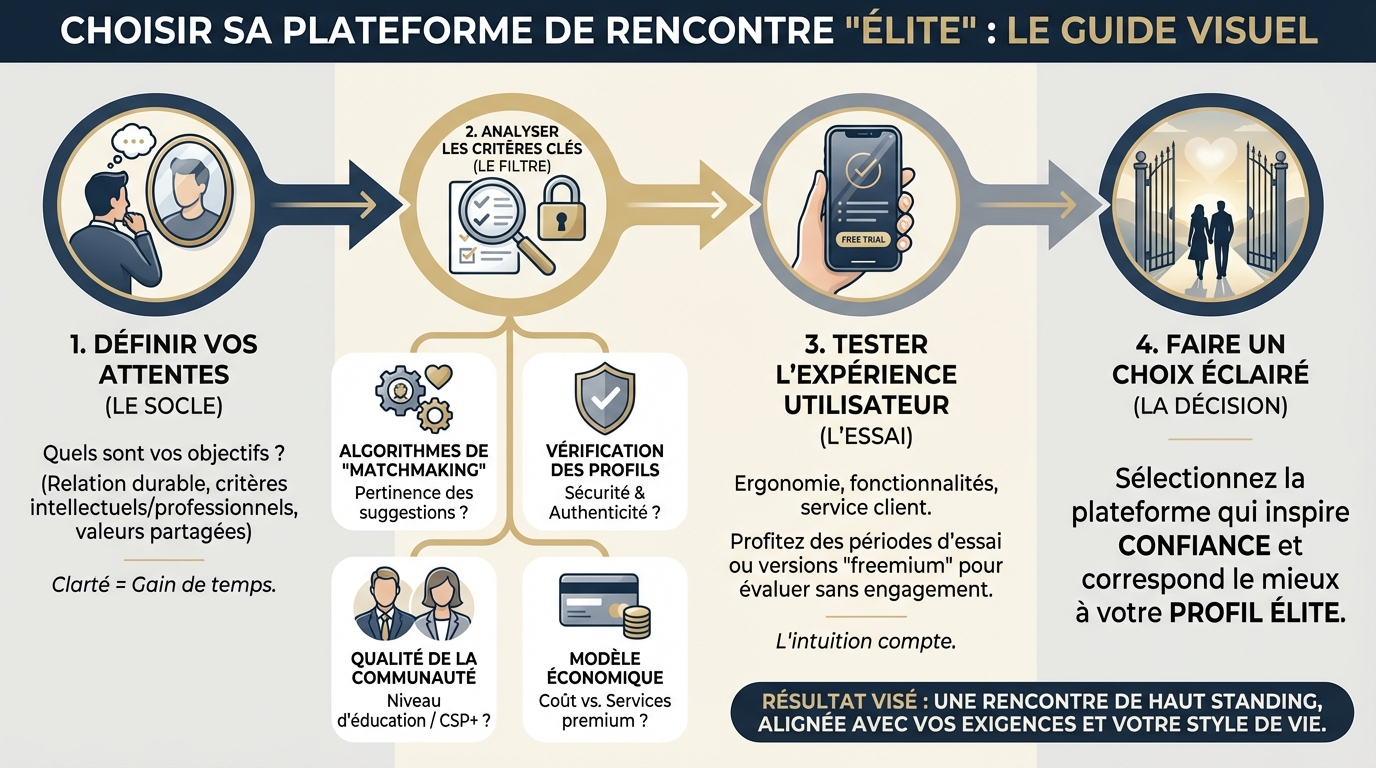 Elite rencontre : comment choisir la meilleure plateforme ? 1 Comparatifs des meilleures plateformes