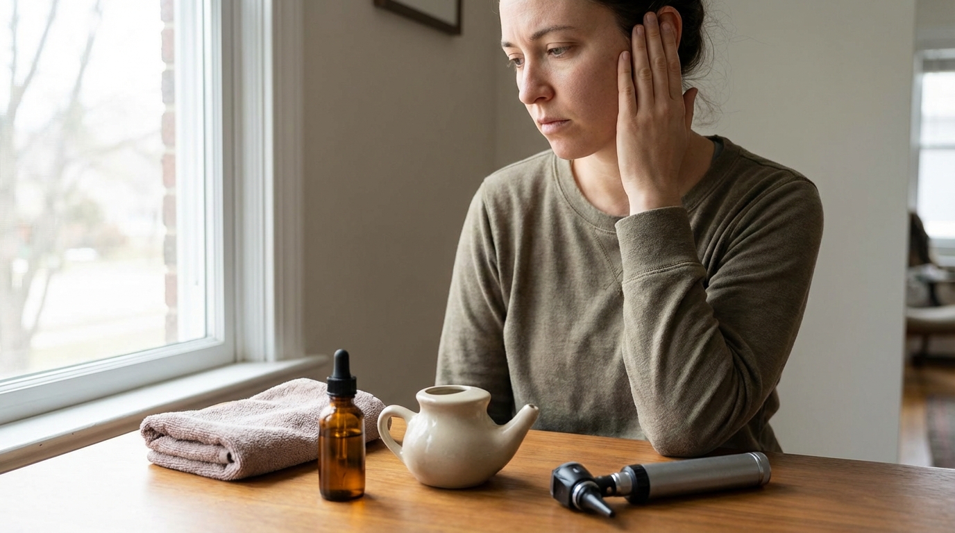 Sensation d'oreille bouchée sans bouchon : que faire ?