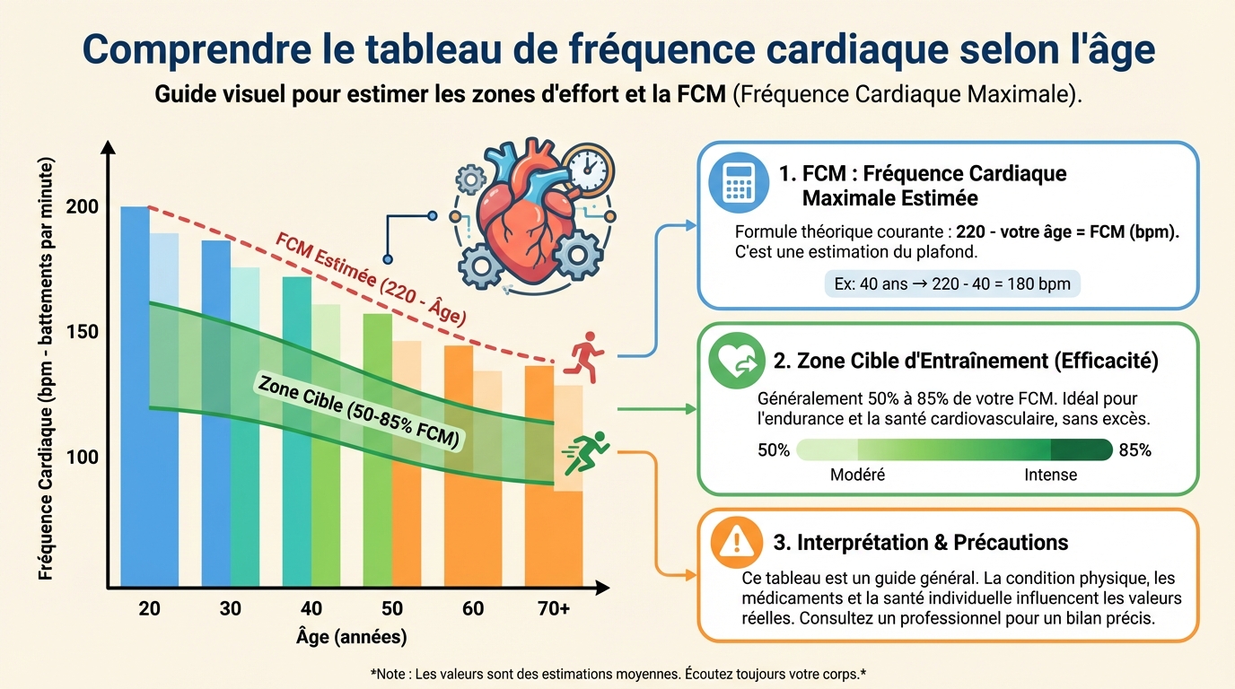 Importance de connaître sa fréquence cardiaque