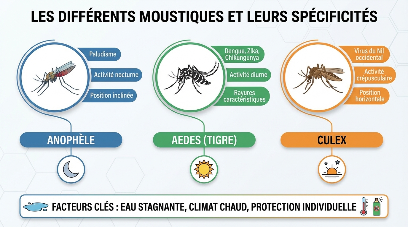 Découvrez les différents moustiques et leurs spécificités 1 Les principales espèces de moustiques