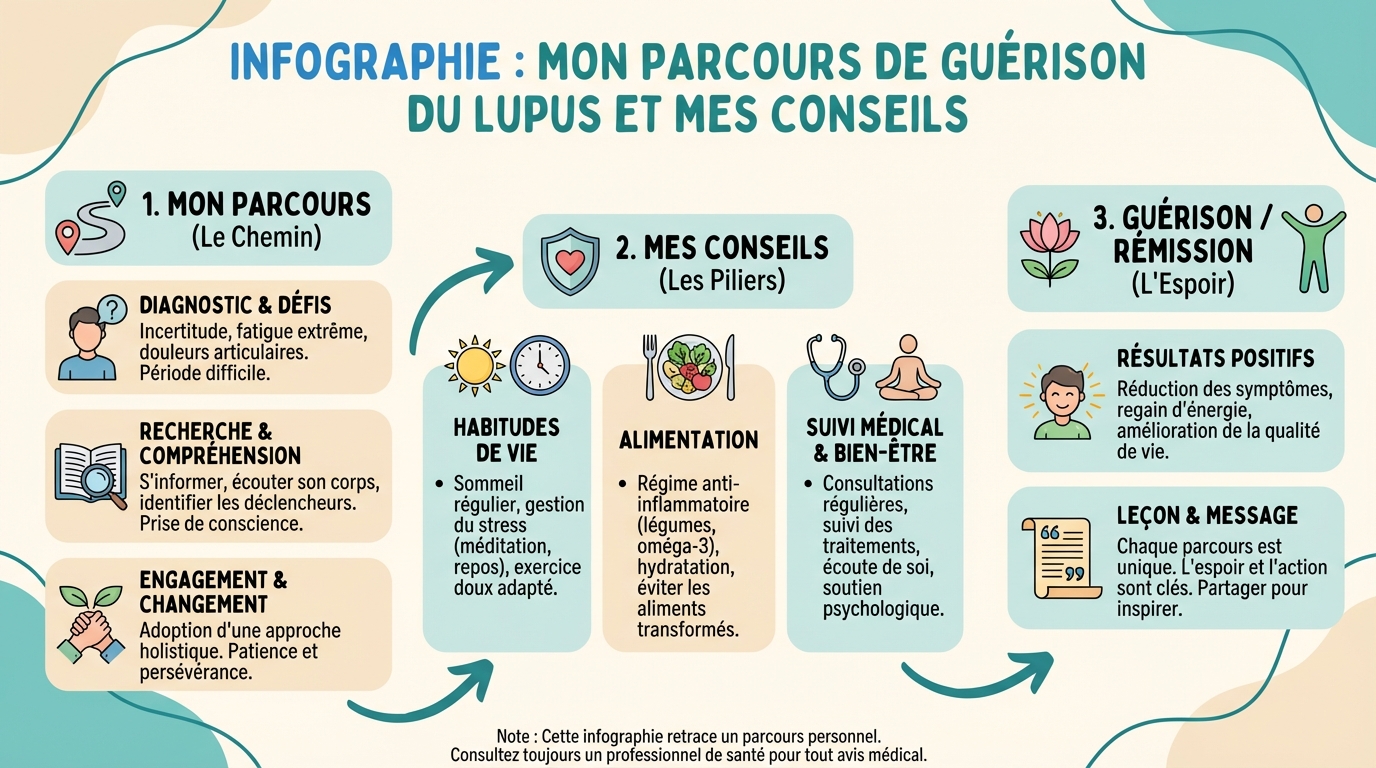 J'ai guéri du lupus : mon parcours et mes conseils 1 Conseils pour vivre avec le lupus
