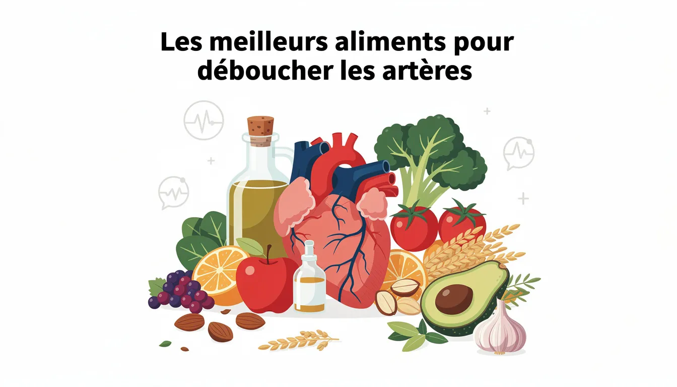 Les meilleurs aliments pour déboucher les artères