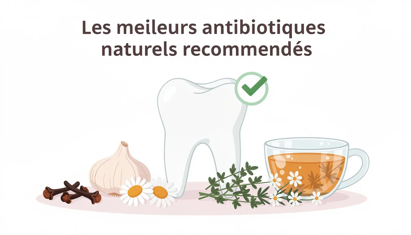 Les meilleurs antibiotiques naturels recommandés