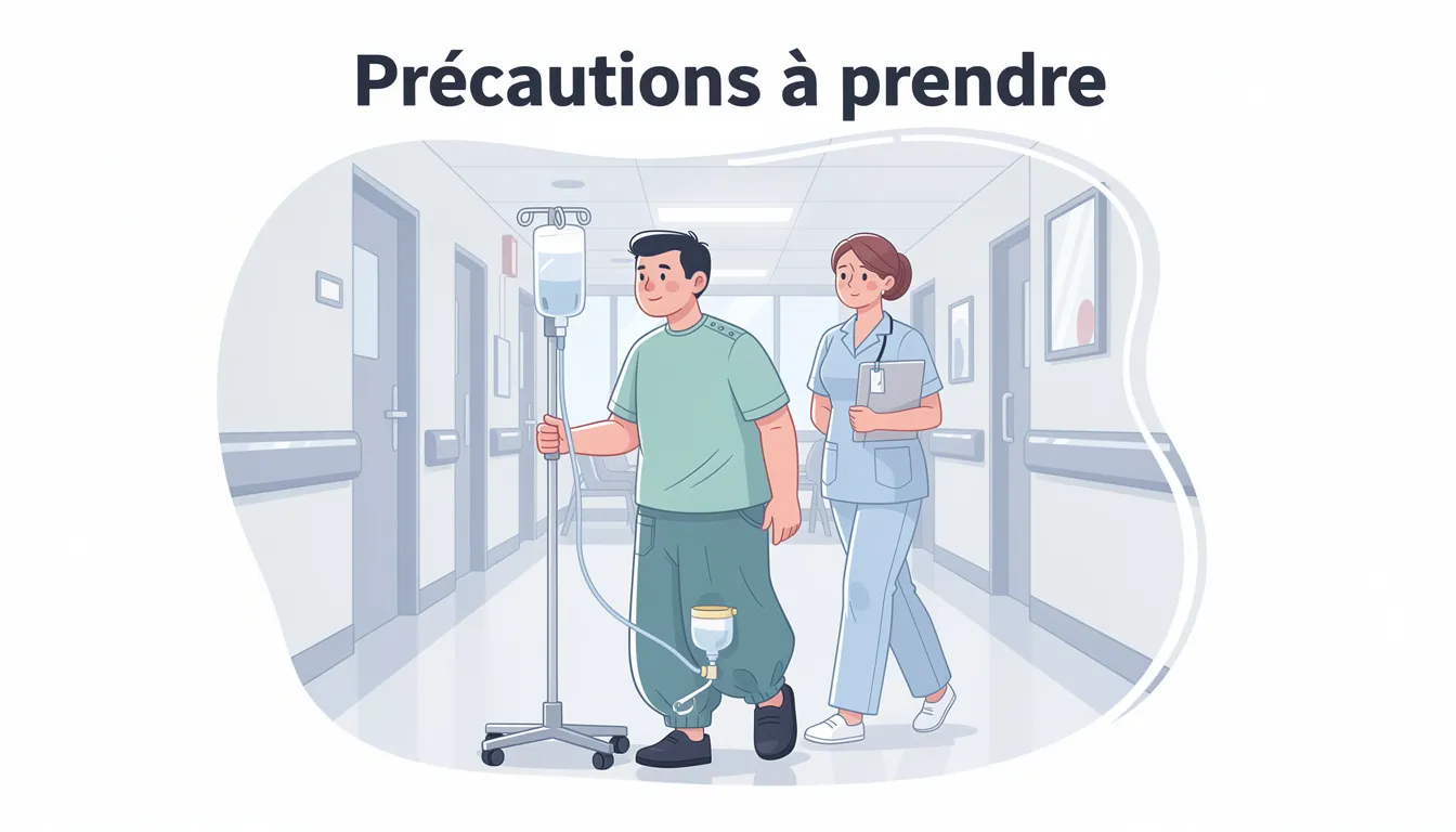 Peut-on marcher avec une sonde urinaire ? tout savoir 1 Précautions à prendre