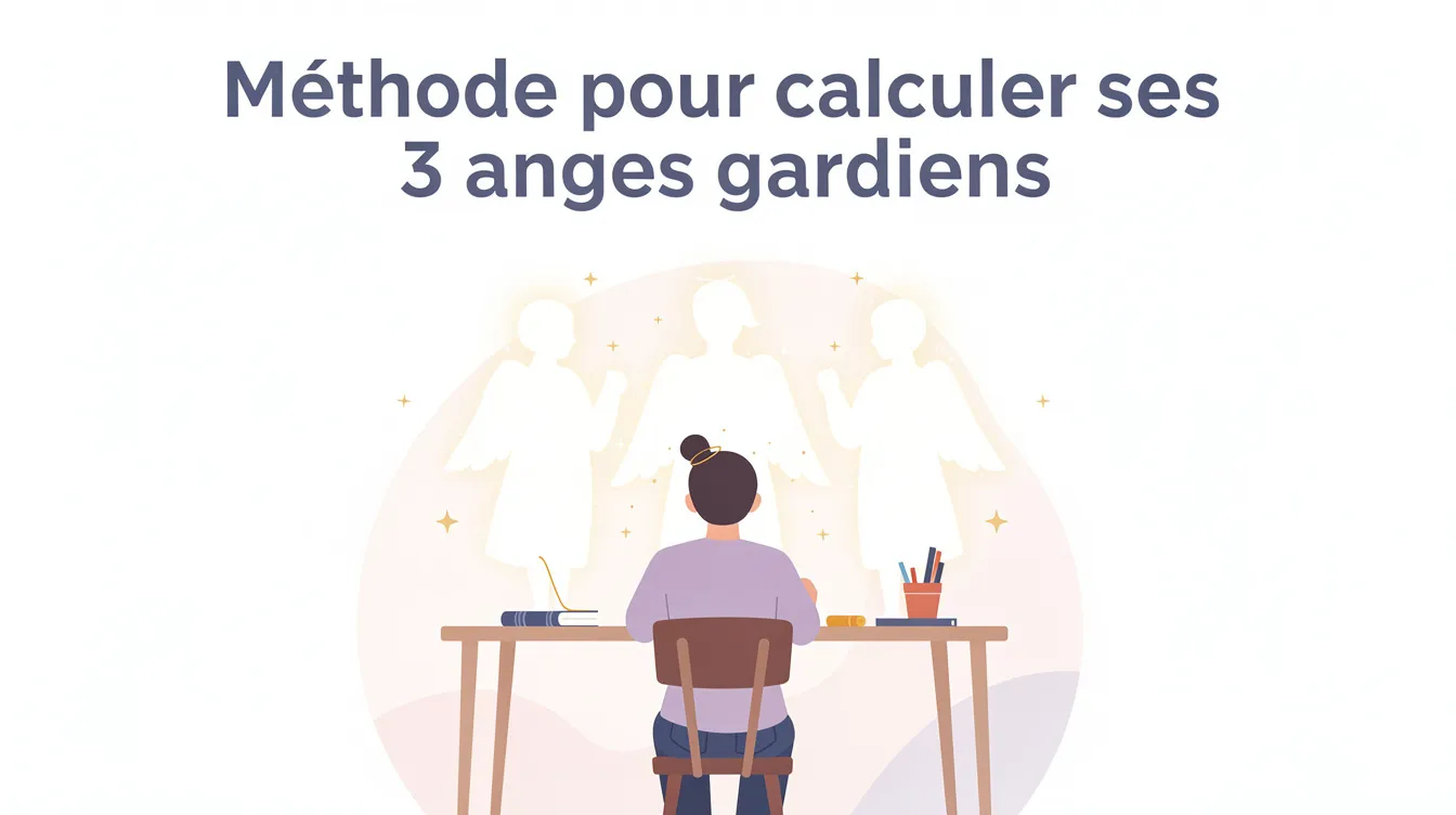 Comment calculer ses 3 anges gardiens facilement 1 Méthode pour calculer ses 3 anges gardiens
