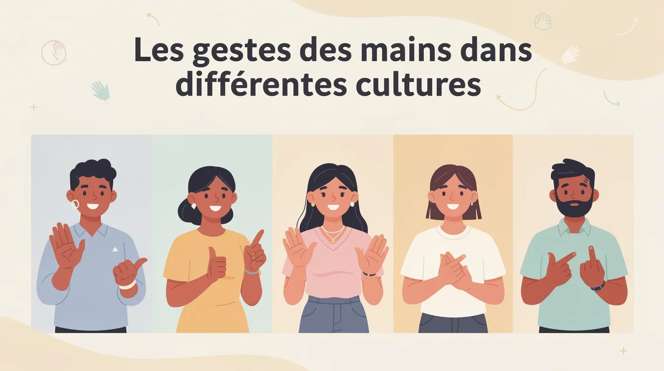Comprendre la signification gestuelle des mains 1 Les gestes des mains dans différentes cultures