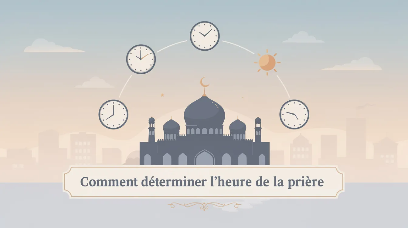 L'heure de la prière : tout ce que vous devez savoir 1 Comment déterminer l'heure de la prière