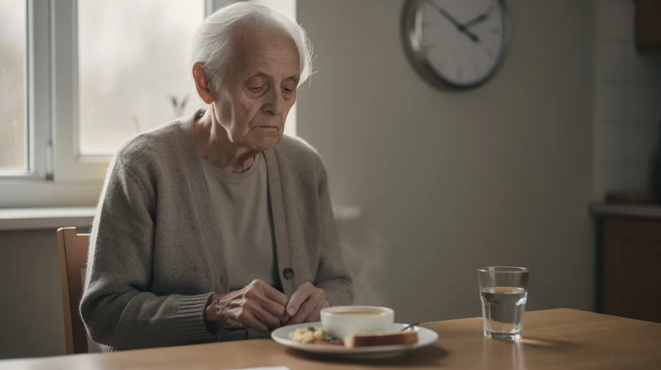 Personne âgée qui ne veut plus manger : combien de temps ?
