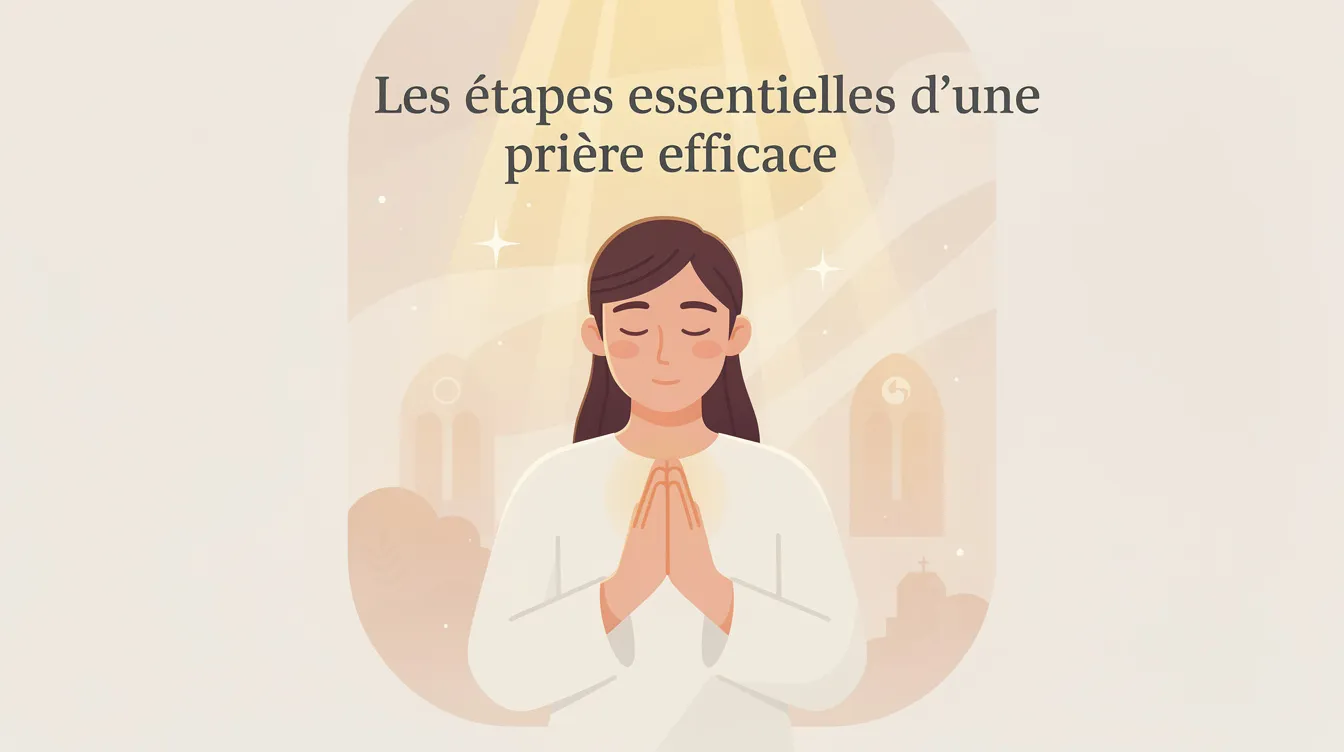Les étapes essentielles d’une prière efficace