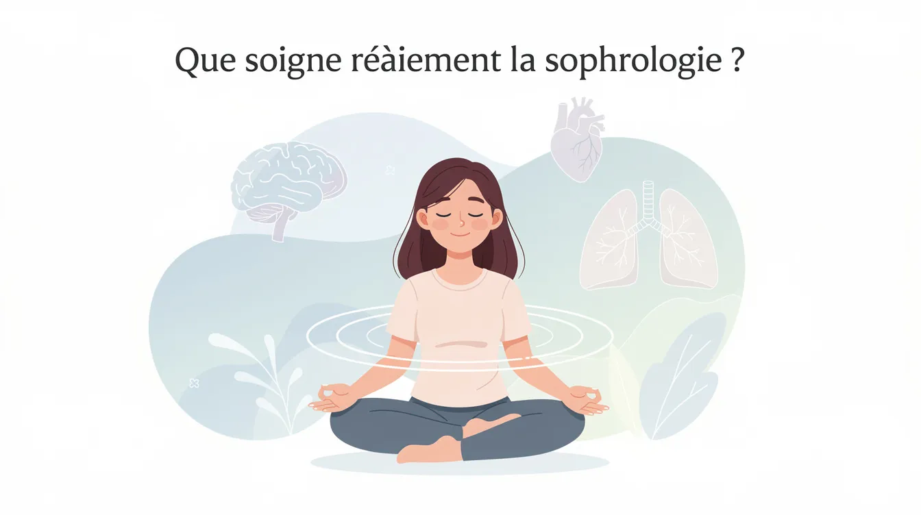 Que soigne la sophrologie ? découvrez ses bienfaits 1 Que soigne réellement la sophrologie ?